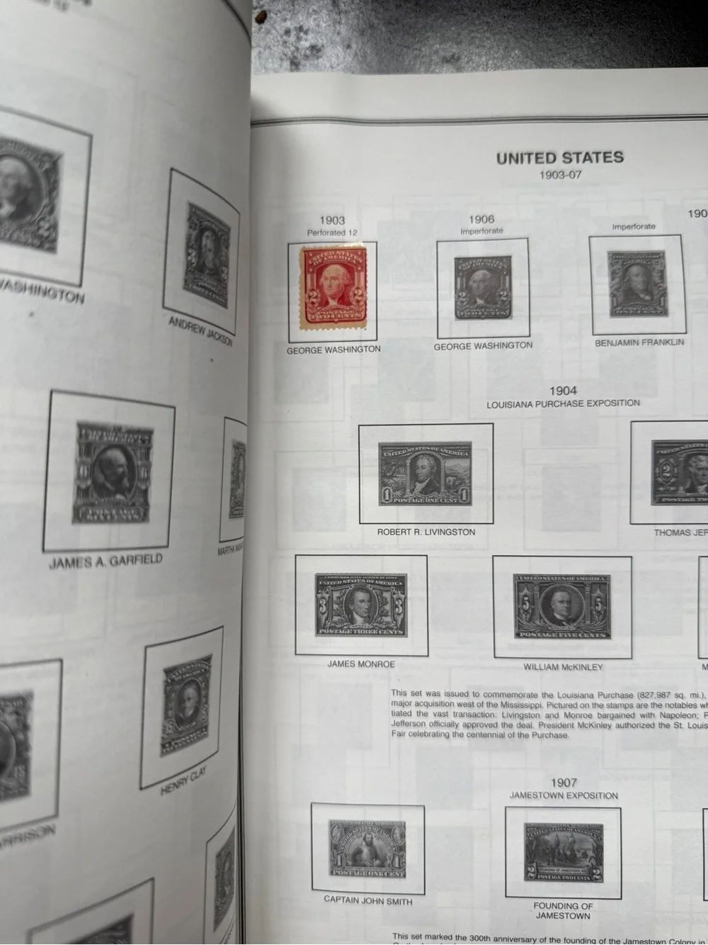 HE Harris Freedom III Stamp Album United States Collecting Stamps Homeschool